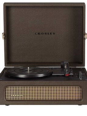 Brown Crosley record player